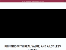Tablet Screenshot of printvisions.com